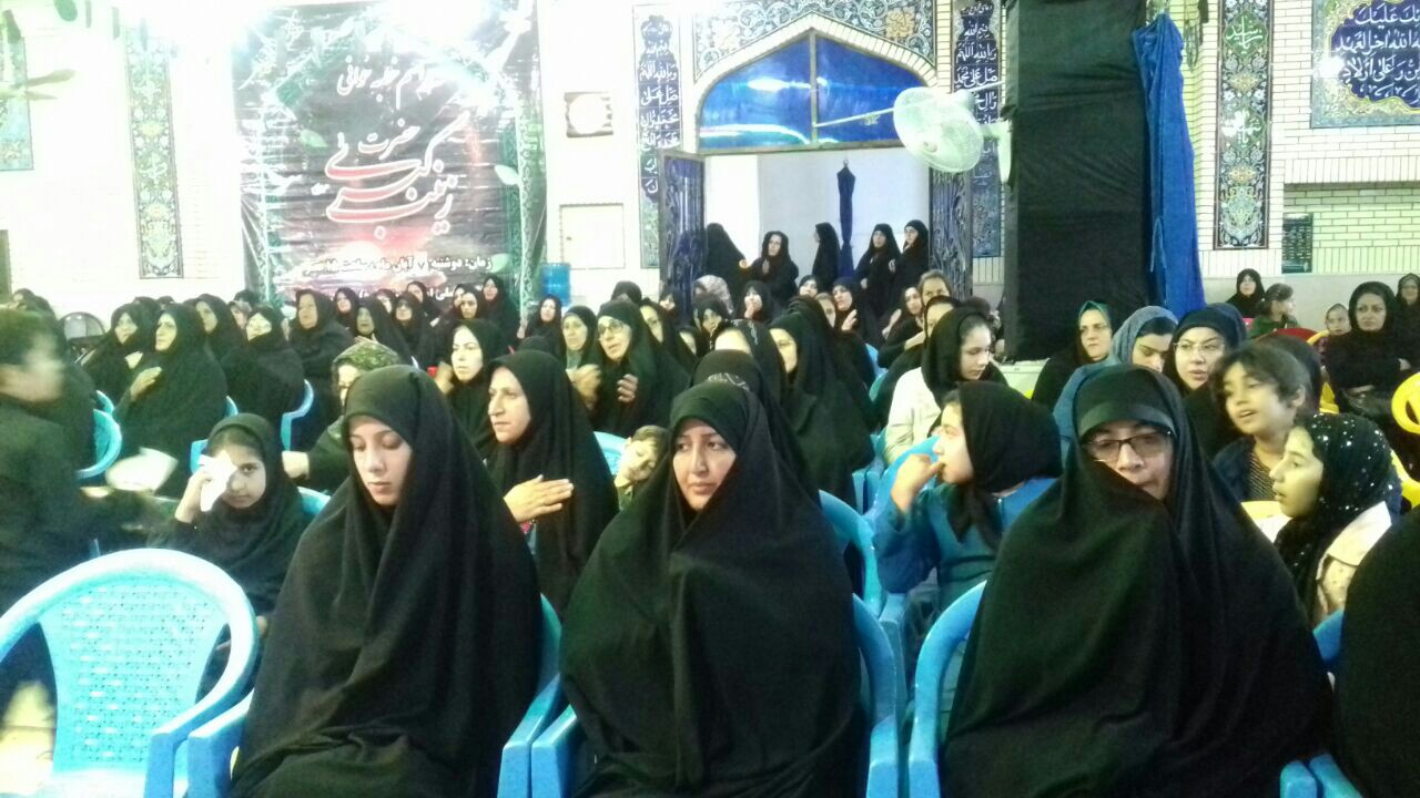 مراسم خطبه خواتی حضرت زینب(س) در پره سر برگزار شد+تصاویر