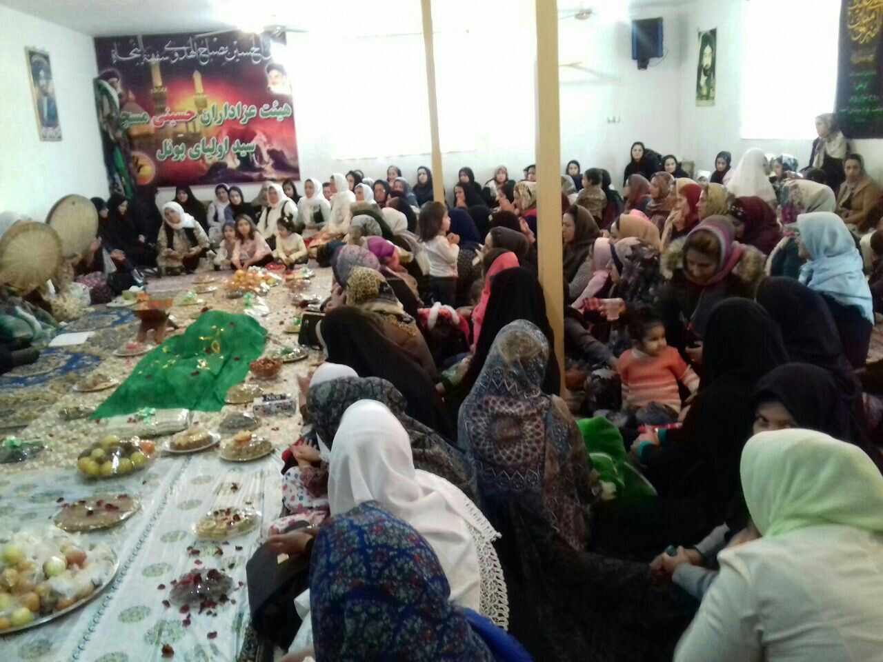 جشن سالگرد ازدواج حضرت محمد(ص) و حضرت خدیجه(س) در مسجد پیراولیاء پونل+تصاویر