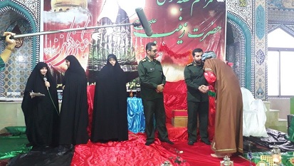 مراسم خطبه خوانی حضرت زینب(س) در رضوانشهر برگزار شد+تصاویر
