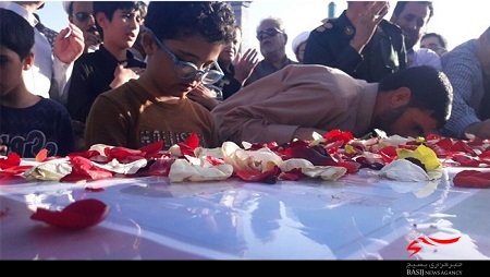 شهید جلالی نسب قلب تپبنده‌ای برای پردیسان است / مراسم وداع با شهید جلالی نسب + عکس