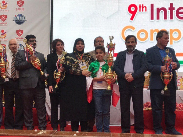 قهرمانی تیم چرتکه کودکان هوشمند ایران در نهمین دوره از مسابقات بین المللی سوروبان ژاپن در لبنان