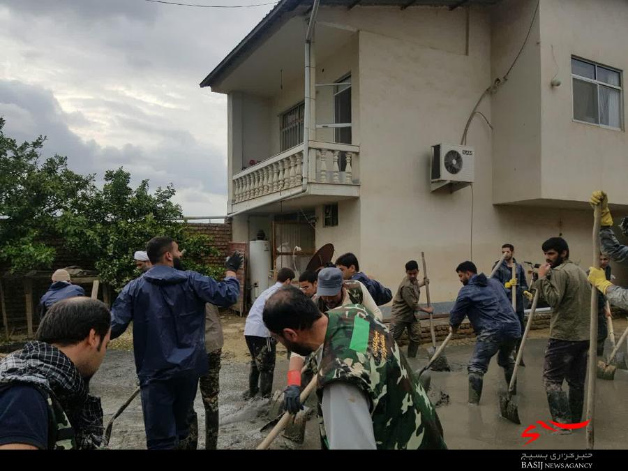 فعالیت گروه علمی جهادی سراج کرج در مناطق سیل‌زده استان گلستان+‌ تصاویر