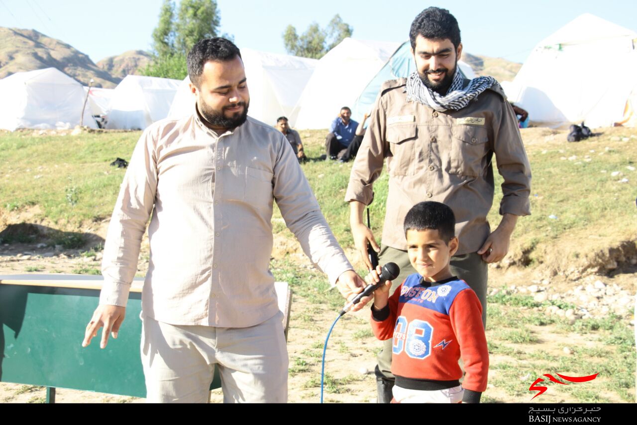 گزارش تصویری/نیروهای اعزامی خیریه کریم اهل بیت (ع) رشت در منطقه سیل زده چم مهر شهرستان پلدختر لرستان