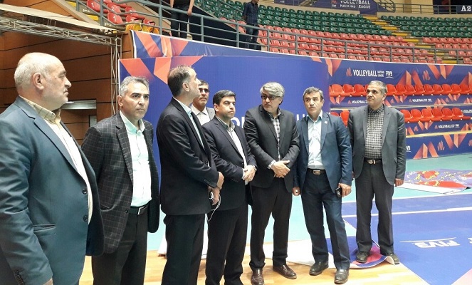 استان اردبیل برای برگزاری مسابقات والیبال لیگ ملت های جهان آماده می شود