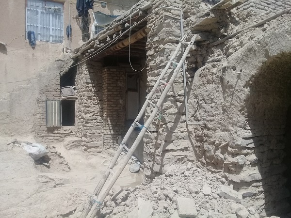 مناطق سیل زده شهرستان شازند توسط بسیج سازندگی سپاه شهرستان مورد بررسی قرار گرفت