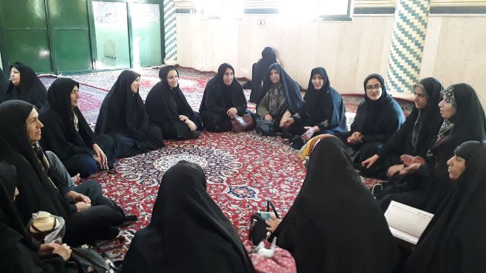 اردوی یک روزه حلقه های صالحین بسیج خواهران ناحیه ایوان