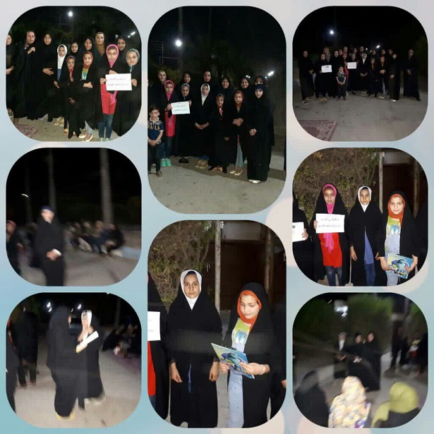 جشن، کارگاه و پیاده روی عفاف و حجاب و برگزار شد