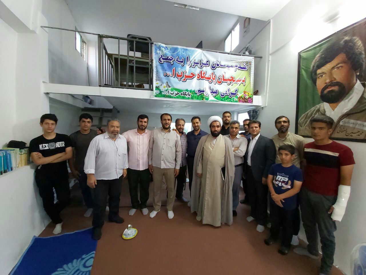 بازدید مسئول سازمان بسیج مساجد و محلات استان از پایگاه حزب الله شاهرود