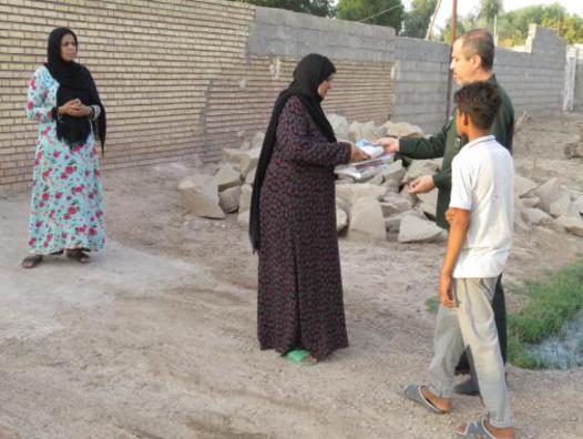 اعزام گروه‌های جهادی، فرهنگی و ورزشی به روستای سیل زده علیه در خوزستان