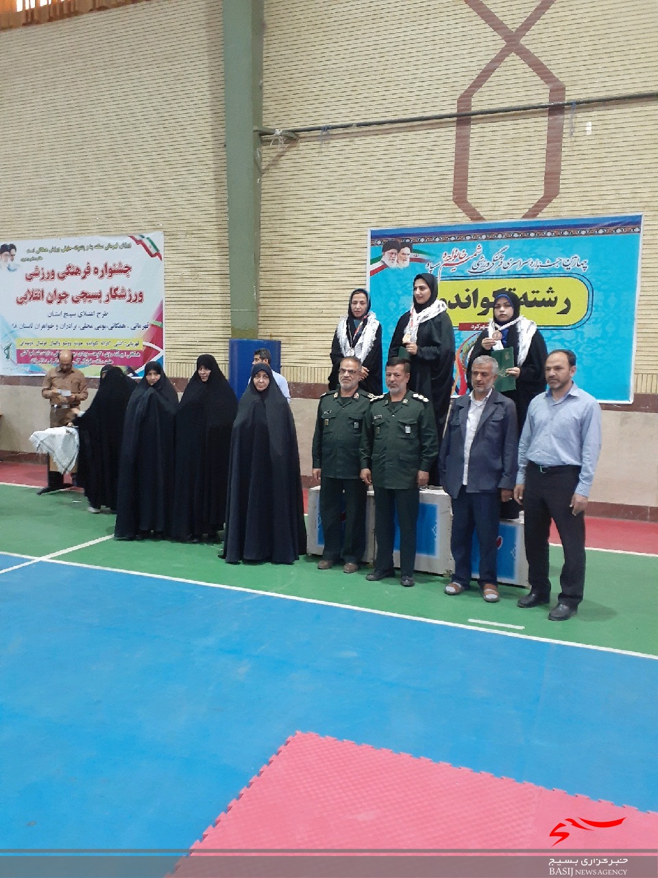 معصومه احمدی مقام سوم مسابقات کشوری شمیم خانواده