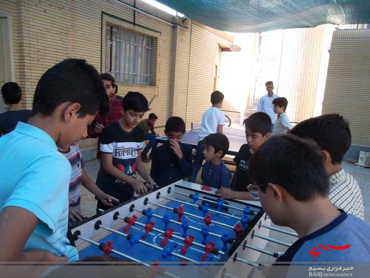 حضور پررنگ  دانش آموزان در برنامه های اوقات فراغت مسجد امام حسن مجتبی(ع)