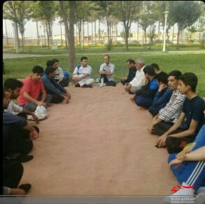 اردوی فعالین حلقات صالحین پایگاه بسیج شهیدمصطفی خمینی(ره) حبیب آباد برخوار برگزار شد