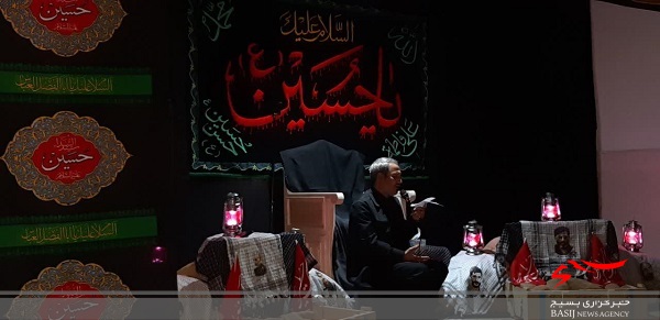 برپایی مراسم سوگواری سیدالشهدا (ع) در حسینیه ناحیه امام حسن مجتبی(ع)+ تصاویر