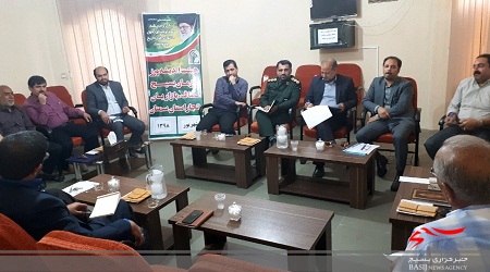 برگزاری جلسه هیات اندیشه ورز سازمان بسیج اصناف استان