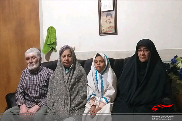 سرکشی از خانواده شهید حسین گراغانی
