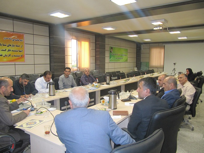 نشست هماهنگی گروه خدمات مشاوره بسیج اساتید استان قزوین