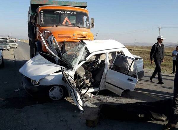 تصادف منجر به فوت در جاده شوشاب -روستای جیجان