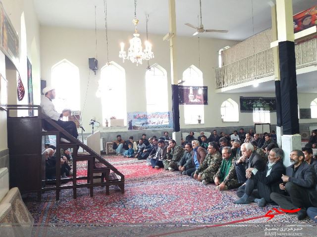 برگزاری مراسم شهادت امام رضا(ع) در حوزه شهید خادم‌پر کبودراهنگ
