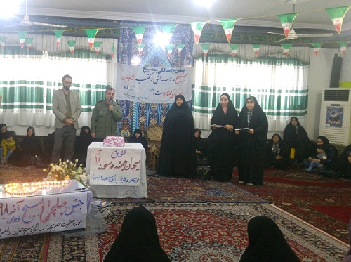 جشن چهلچراغ بسیج در بهشهر برگزار شد+ تصاویر