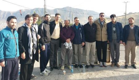کوهپیمایی اساتید بسیجی دانشگاه‌های لرستان در ارتفاعات خرم آباد