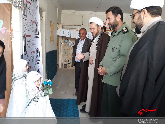 افتتاح دارالقرآن پایگاه بسیج فضه کبودراهنگ در هفته بسیج
