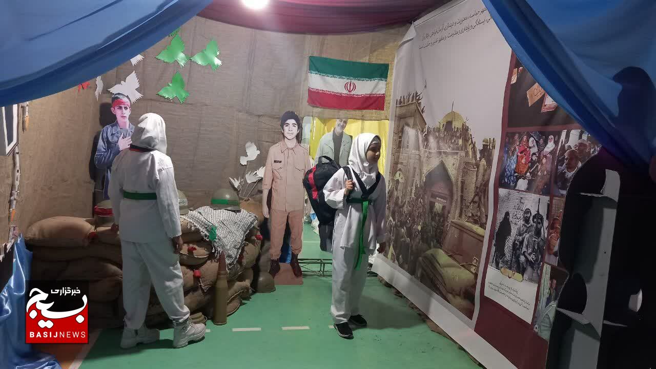 جالب ترین مسابقات تکواندو بسیج بانوان سپاه فتح در یاسوج