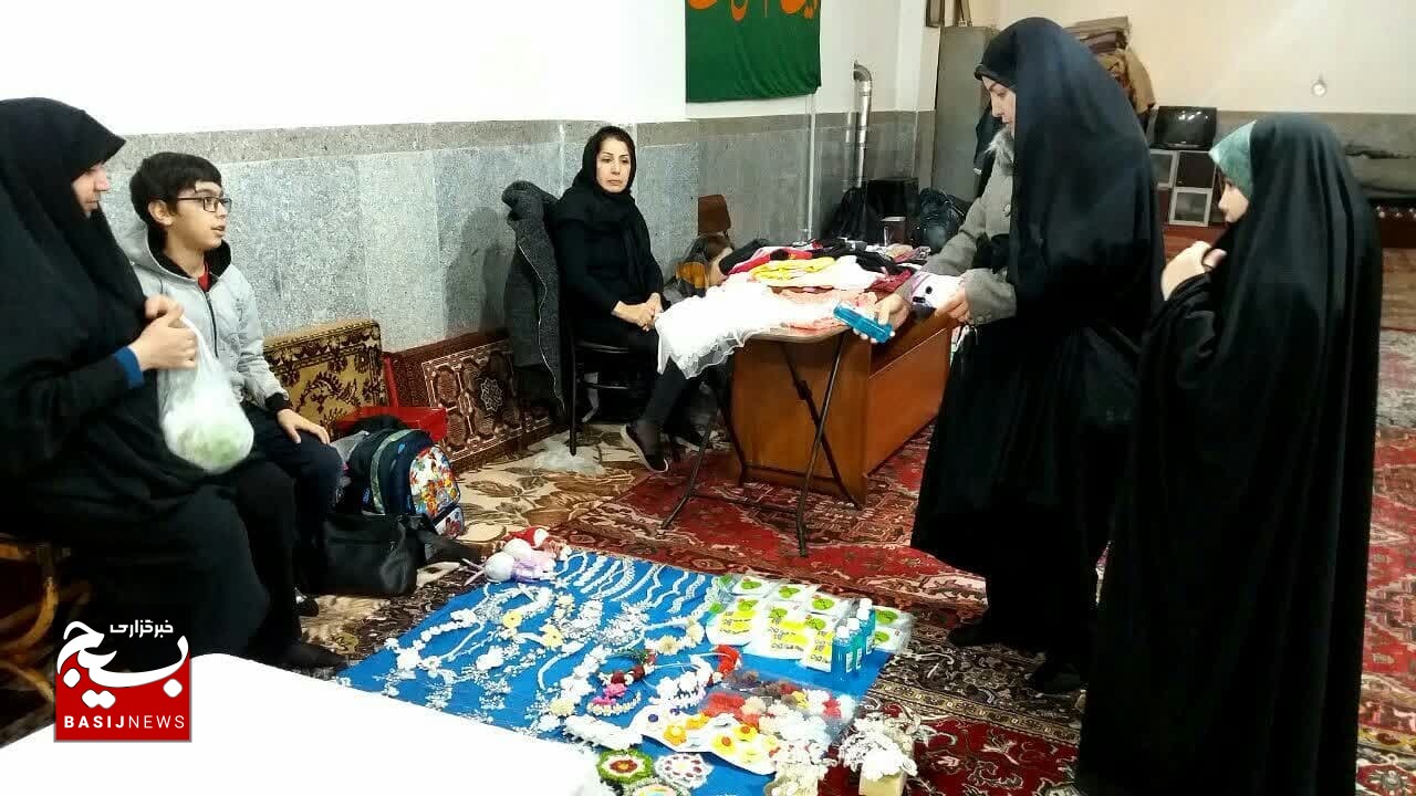 برپایی بازارچه بانوان با عنوان «خاتون» در پایگاه شهیده هاشمی تبریز