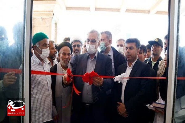 مرکز درمان بستر امام صادق (ع) شهر کاکی دشتی افتتاح شد