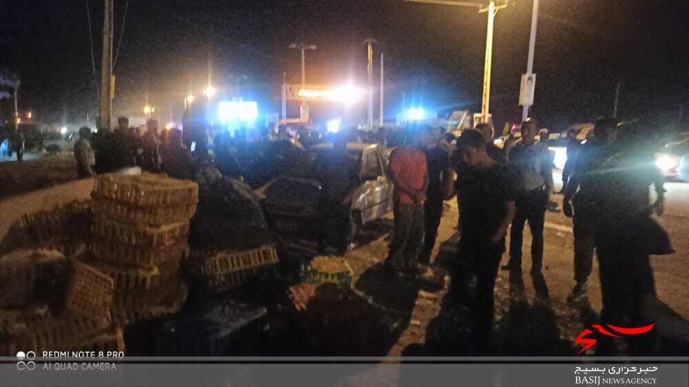 تصاف مرگبار در نزدیکی پلیس راه یاسوج _ شیراز / کامیون ترمز برید سه نفر کشته شدند