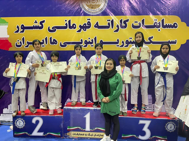 درخشش کاراته‌کاهای خردسال باشگاه مقاومت زنجان در رقابت‌های کشوری