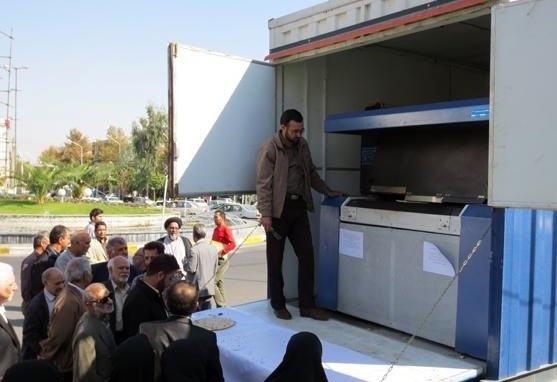 استقرار 5 واحد کانکس‌ سیار نانوایی لواش در سطح شهر زنجان