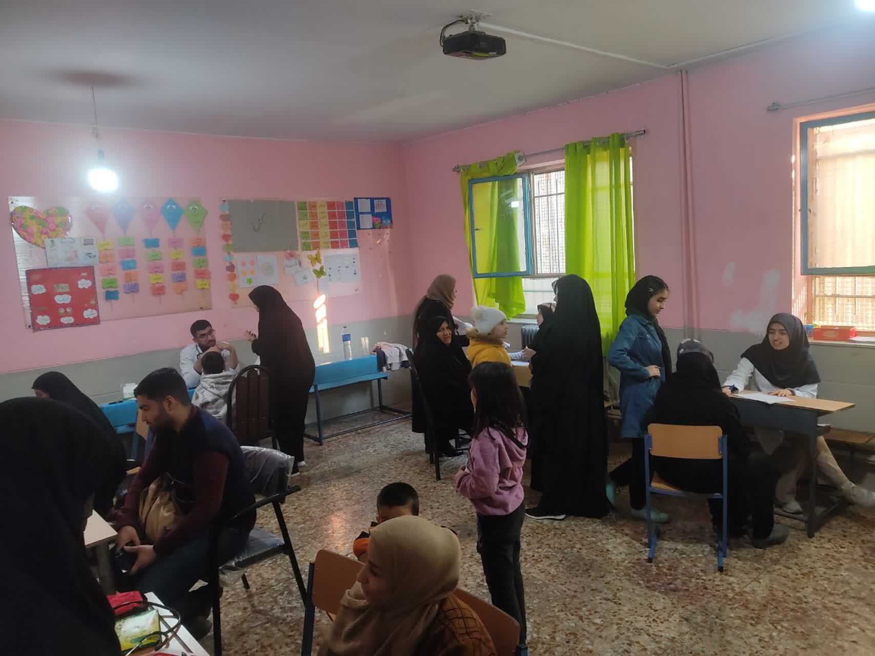 مرحله دوم اردوی جهادی درمانی فرهنگی در شهرک قلعه میر برگزار شد