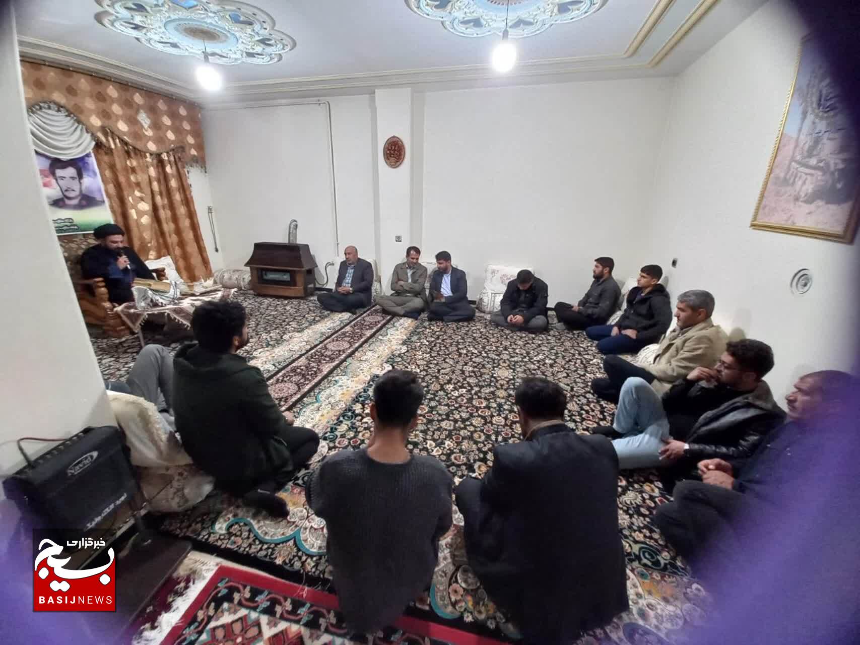 برگزاری یادوراه شهید آبروی محله سردار شهید اردشیر علیزاده در یاسوج