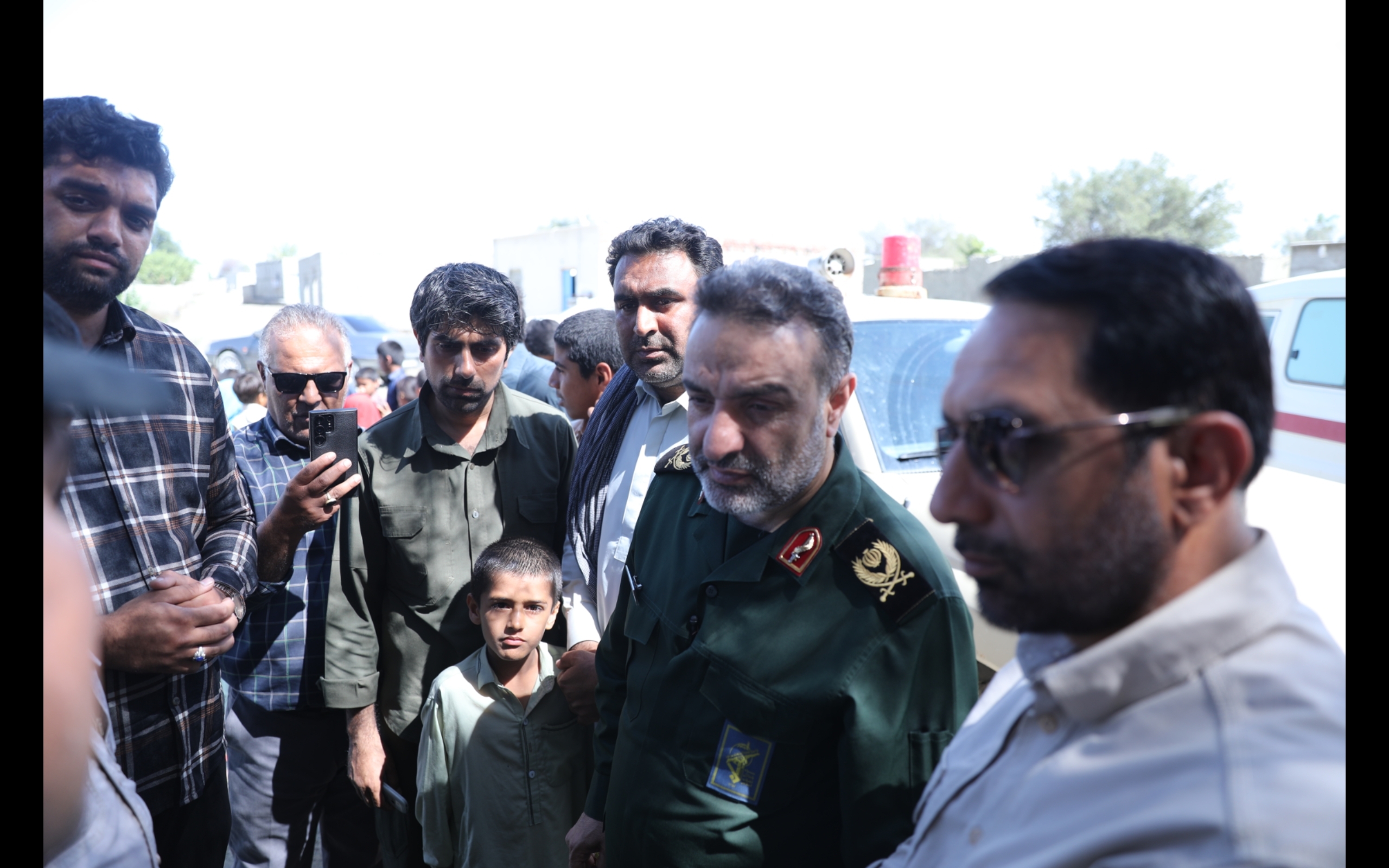 گزارش بازدید سردار زهرایی، مسئول بسیج سازندگی کشور از مناطق سیل زده استان سیستان و بلوچستان