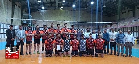 فینال مسابقات والیبال جام رمضان شهرستان دشتستان برگزار شد