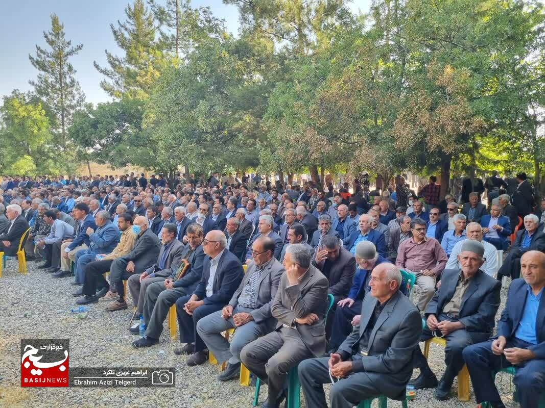 مراسم تشییع و خاکسپاری مرحوم حاج خسرو باقری در یاسوج + ( تصاویر)