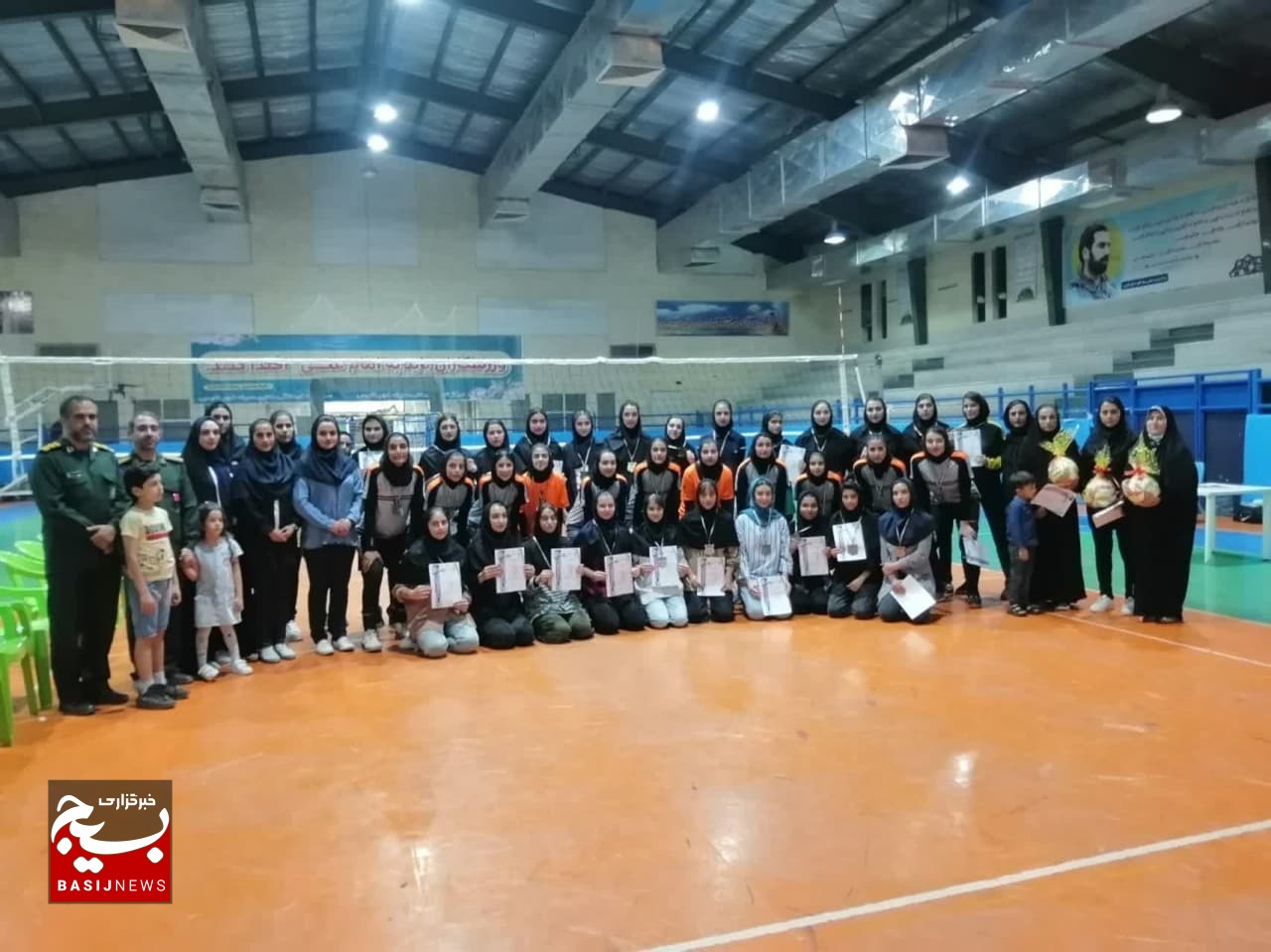 برگزاری اولین دوره مسابقات والیبال انتخابی بانوان بزرگداشت پاسدار مدافع حرم شهید محمد جهانگیری