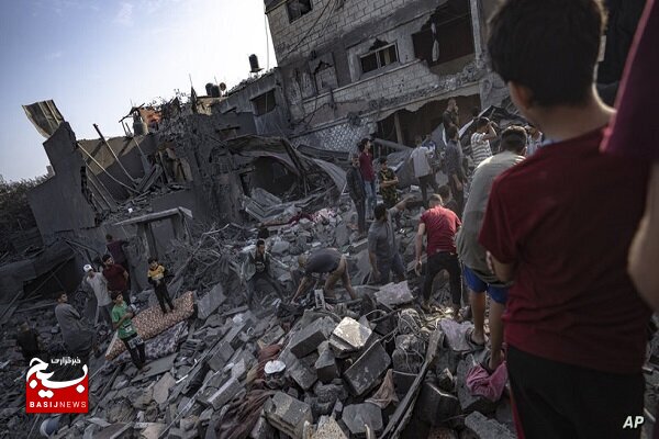 تدام بمباران بخش‌های مسکونی نوار غزه توسط اشغالگران صهیونیست