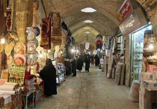بازار زنجان؛ طولانی‌ترین بازار سرپوشیده ایران
