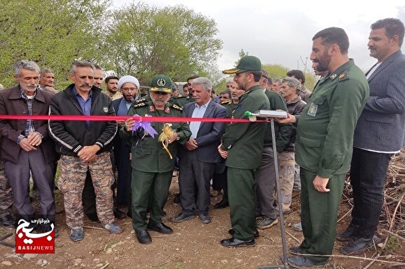 افتتاحیه پروژه‌ی آب‌رسانی روستای اسفیان شهرستان سپیدان