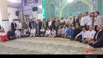 عکس بسیجیان حوزه شهید مدنی تبریز در مسجد خرمشهر