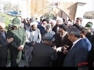 استقبال مردم و مسئولان هوراند از حجت الاسلام آل هاشم؛ نماینده ولی فقیه در آذربایجان شرقی
