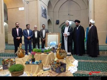 افتتاح خیمه معرفت در مسجد ریگ رضوانشهر با حضور مسئولان استانی و شهرستانی