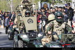 مراسم رژه نیرو‌های مسلح اردبیل به مناسبت روز ارتش