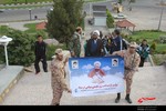 کوهپیمائی و حضور کارکنان سپاه مراغه در مزار شهدا 