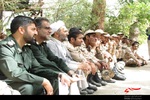 حضور معاون اجرایی سپاه سلمان در جمع سربازان