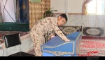 مراسم غبار روبی و آغاز برنامه های ماه مبارک در سپاه درگز