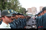 صبحگاه مشترک نیروهای مسلح به‌ مناسبت سوم خرداد در کرج
