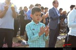 اقامه نماز عید سعید فطر در سامان