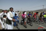 برگزاری مسابقات دوچرخه سواری با همت جهادگران
